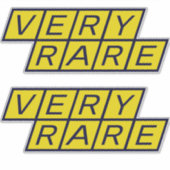 SEHR SELTEN Kaido Racer Style 14" Sticker - Paar (Vorderseite)