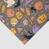 Sehr seltsames Halloween Seidenpapier (Ausschnitt)