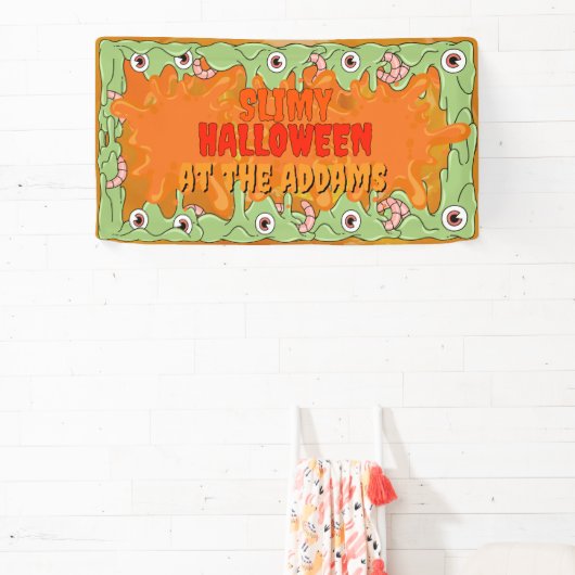 Sehr Slimy Halloween Banner (InSitu)