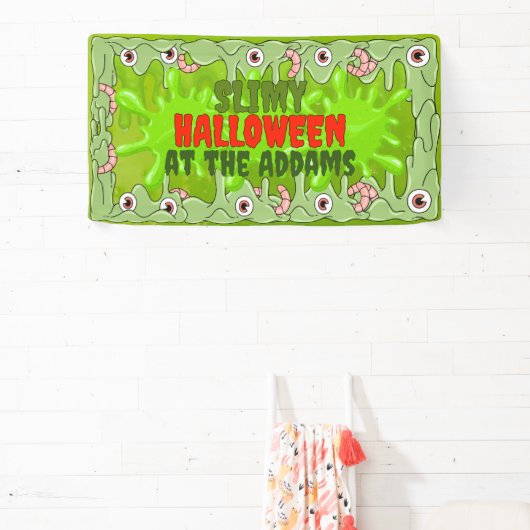 Sehr Slimy Halloween Banner (InSitu)