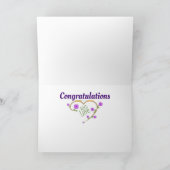 **SEHR SPEZIELLE LIEBE** AM **WEDD DAY" KARTE (Innenseite)