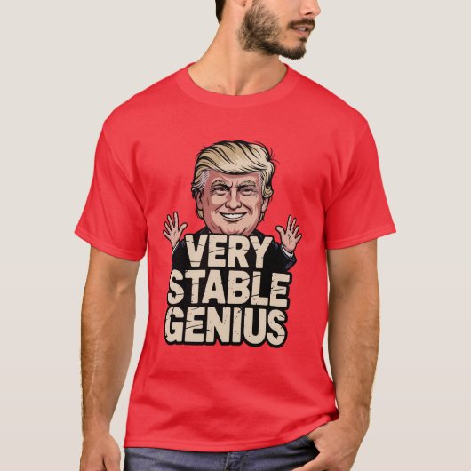 sehr stabiler Genie T-Shirt (Vorderseite)