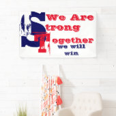 SEHR STARK AMERIKA BANNER (Insitu)