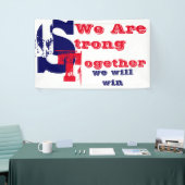 SEHR STARK AMERIKA BANNER (Messeveranstaltung)