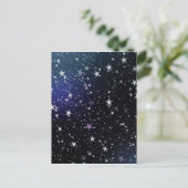 Sehr starre Nacht Postkarte (Stehend Vorderseite)