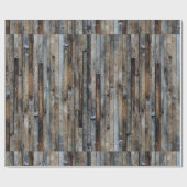 Sehr stilvolles Holzverpackungspapier Geschenkpapier (Flach)