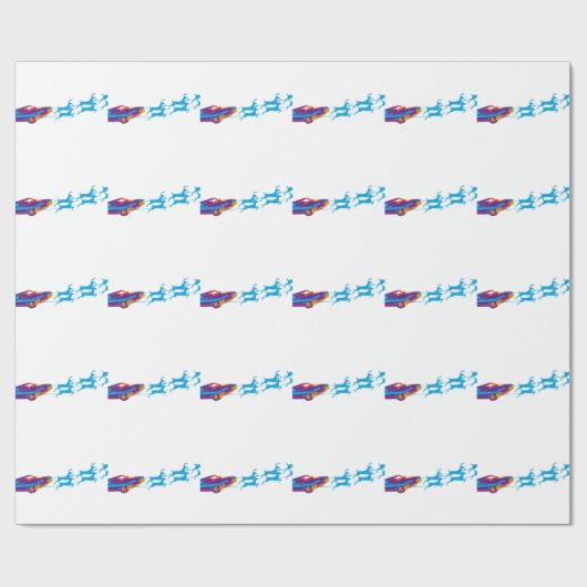 Sehr Supernaturnal Weihnachten Geschenkpapier (Flach)