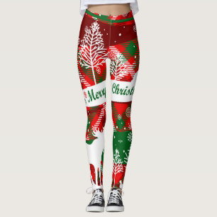 Sehr süße Frohe Weihnachten Leggings