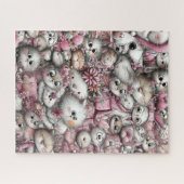 Sehr süße Katzen Collage Puzzle (Horizontal)