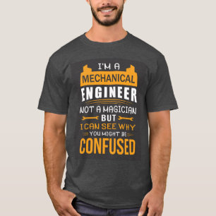 Sehr süßer Maschinenbauingenieur-Zauberer T-Shirt
