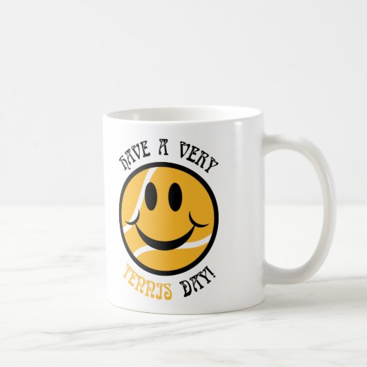 Sehr Tennis-Tag! Kaffeetasse (Rechts)