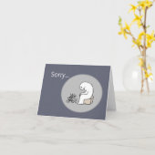 Sehr traurige Menschen Entschuldigung, Sincere Sor Karte (Gelbe Blume)