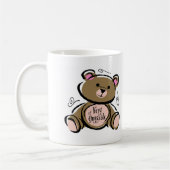 Sehr umarmbarer Teddybär Kaffeetasse (Links)