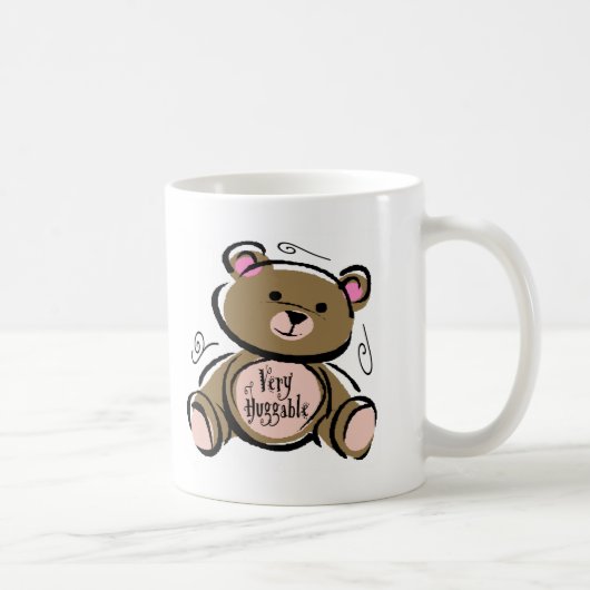 Sehr umarmbarer Teddybär Kaffeetasse (Rechts)
