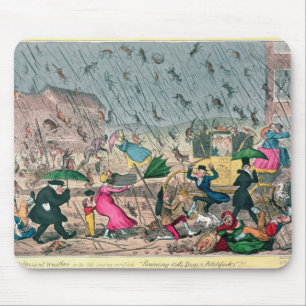Sehr unangenehmes Wetter oder das alte Sprichwort Mousepad