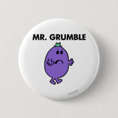 Sehr unglücklicher Herr Grumble Button (Vorderseite)