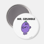Sehr unglücklicher Herr Grumble Magnet (Vorderseite/Rückseite)