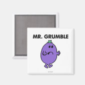 Sehr unglücklicher Herr Grumble Magnet (Vorderseite/Rückseite)
