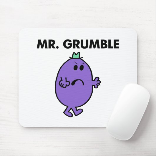 Sehr unglücklicher Herr Grumble Mousepad (Mit Mouse)