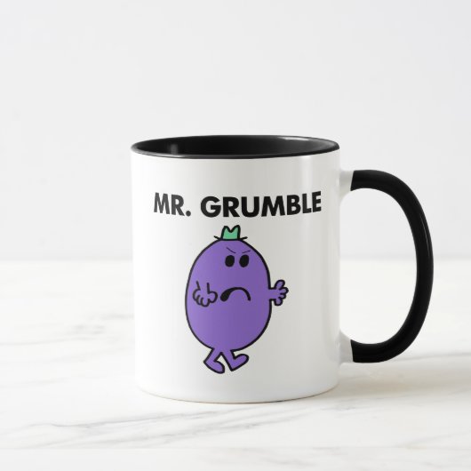 Sehr unglücklicher Herr Grumble Tasse (Rechts)
