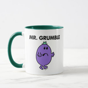 Sehr unglücklicher Herr Grumble Tasse