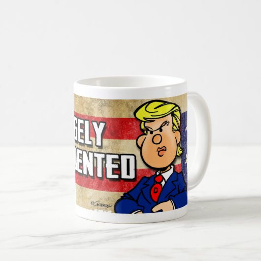 Sehr unpräsiant kaffeetasse (VorderseiteRechts)