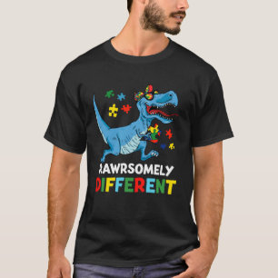 Sehr unterschiedlich Autismus Bewusstsein Puzzle D T-Shirt