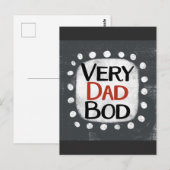 Sehr Vater Postkarte (Vorne/Hinten)