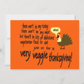 Sehr Veggie Erntedank Einladung (Vorderseite)