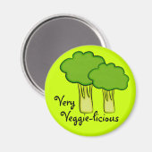 Sehr Veggie Gemüsemarkt Kunst, Dichtung und Musik Magnet (Vorderseite/Rückseite)