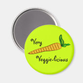 Sehr Veggie Gemüsesorten Art Magnet (Vorderseite/Rückseite)