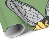 Sehr verärgerte Bienen-glattes Packpapier (Rolleneckpunkt)