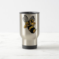 Sehr verärgerte Bienen-Reise-Tasse