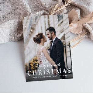 SEHR VERHEIRATET   WeihnachtsWeihnachten Postkarte