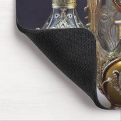 Sehr Verzierte Barockflaschen Mousepad (Ecke)