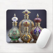 Sehr Verzierte Barockflaschen Mousepad (Mit Mouse)