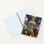 Sehr Verzierte Barockflaschen Notizblock (Innenseite)