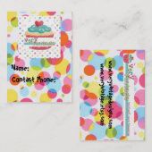 Sehr Vintag Visitenkarte (Vorne/Hinten)