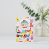 Sehr Vintag Visitenkarte (Stehend Vorderseite)