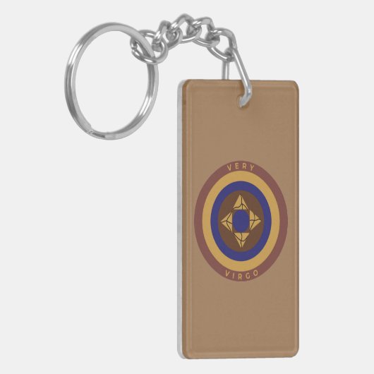Sehr Virgo Schlüsselanhänger (Vorderseite links)