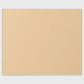 Sehr weiches, helles, blass orangefarbenes Pop Of Geschenkpapier (Flach)