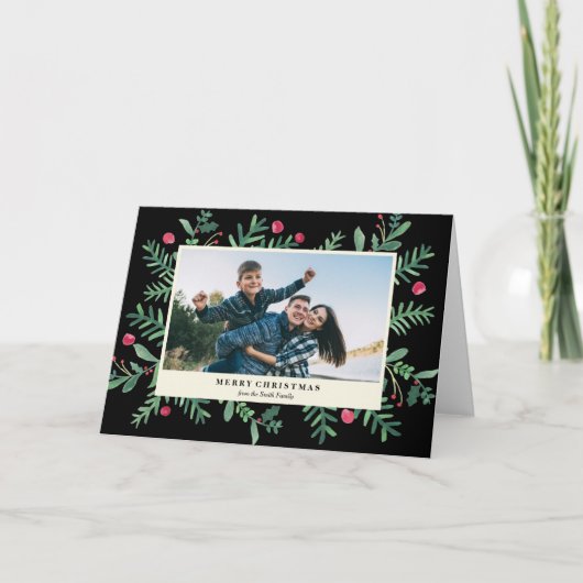 Sehr Weihnachten des Beeren-frohe (Vorderseite)