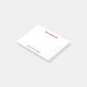 Sehr wichtige Anmerkungs-klebrige Anmerkung Post-it Klebezettel (angewinkelt)