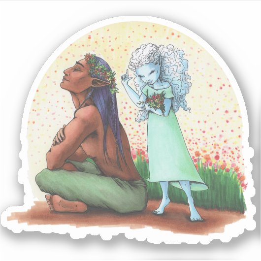 Sehr wichtige Dinge Aufkleber (Vorderseite)