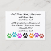 Sehr wichtige Haustiere VIP Visitenkarte / Pass (Rückseite)