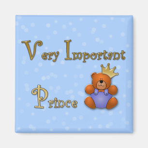 Sehr wichtiger Prinz - Papiershop Magnet