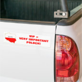 SEHR WICHTIGES POLOCK AUTOAUFKLEBER (Auf Lkw)