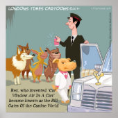 Sehr wohlhabendes Dog Funny Poster (Vorne)