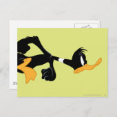 Sehr wütender DAFFY DUCK™ Postkarte (Vorne/Hinten)