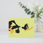 Sehr wütender DAFFY DUCK™ Postkarte (Stehend Vorderseite)